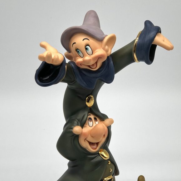 Disney Snow White Dopey and Sneezy Dancing Partners - Picture 2 of 8
